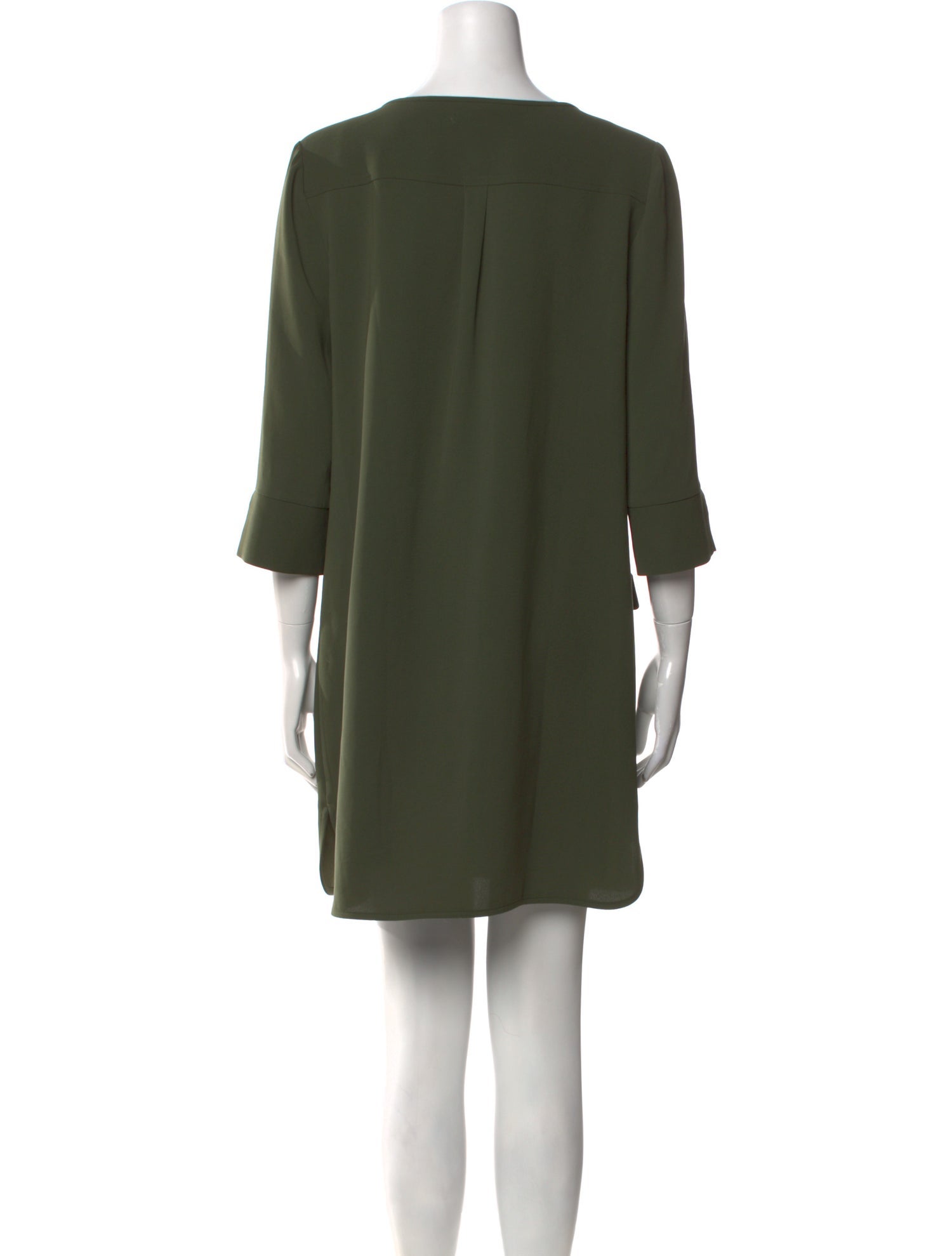 Diane von Furstenberg Bateau Neckline Mini Dress